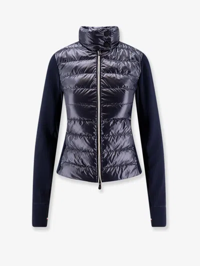 MONCLER JACKET WITH PADDED AND QUILTED INSERT