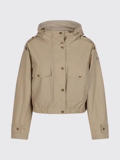Moncler Jacket Woman In Brown
