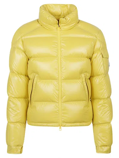 Moncler Jacket In Yellow