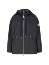 Moncler Jacket Zip "cassiopea" In Black