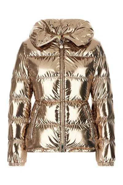 Moncler Jackets In Gold