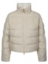 Moncler Embellished Cotton Blend Thoirys Down Jacket