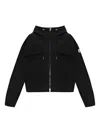 Moncler Women's Short Parka With Zip In 549p3