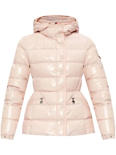 Moncler Jackets In Pastel Pink