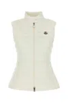 Moncler Women White Nylon Igens Down Jacket In White
