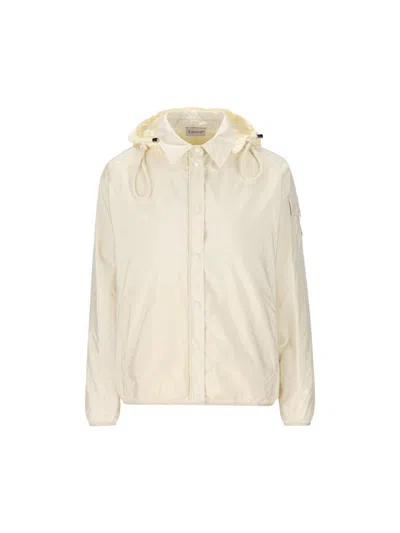 Moncler Jackets In Beige