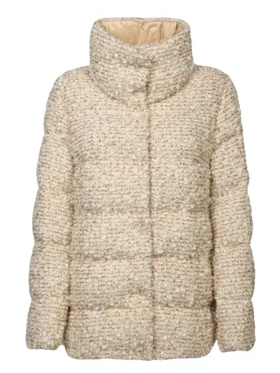 Moncler Jackets In Beige