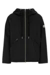 Moncler Cassiopea Windbreaker Polyester Noir In Black