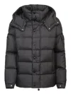 Moncler Maya 70 Tech Down Jacket In Black