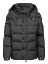 Moncler Maya 70 Tech Down Jacket In Black
