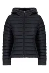 Moncler Midnight Blue Nylon Ice Down Jacket In Blue