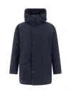 Moncler Prefouns Reversible Down Jacket In Blue