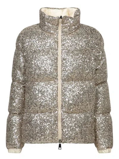 Moncler Jackets In Grey
