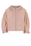 Moncler Powder Pink Nylon Vizille Windbreaker