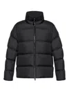 Moncler Mauzun Puffer Jackets Black In Multi