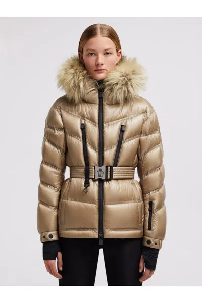 Moncler Jackets In Neutral
