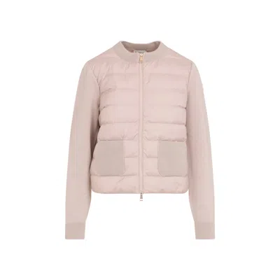 MONCLER JACKETS NUDE & NEUTRALS