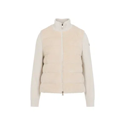MONCLER JACKETS NUDE & NEUTRALS