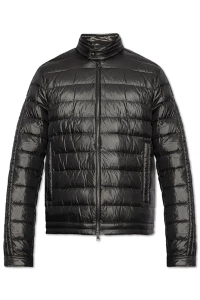Moncler Vosges Slim-fit Quilted Ripstop And Stretch-jersey Down Jacket In Black