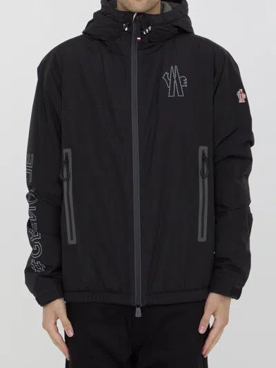 Moncler Jaman Hooded Jacket In Black