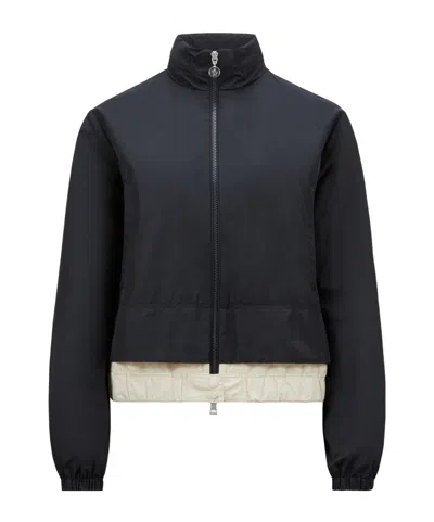 MONCLER MONCLER JANZE HOODED TWILL SHORT DOWN JACKET