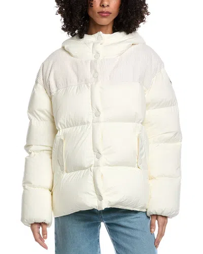 Moncler Jaseur Down Jacket In Animal Print