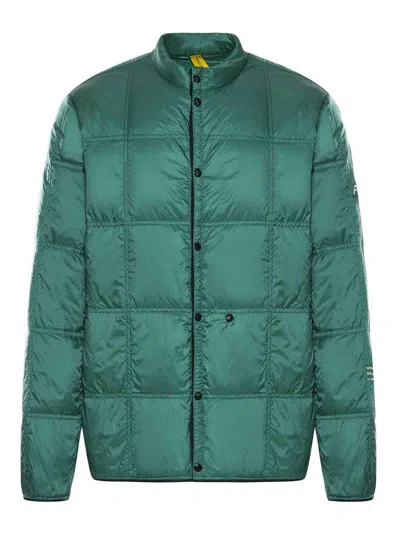Moncler Jayel Jacket Recycled Matt Longue Saison In Green