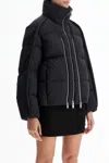 Moncler Jayel Short Down Jacket In Black