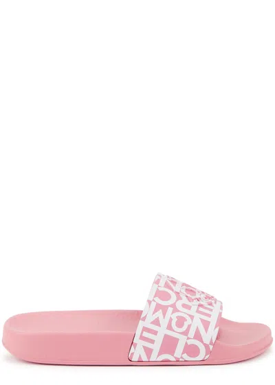 MONCLER MONCLER JEANNE LOGO RUBBER SLIDERS