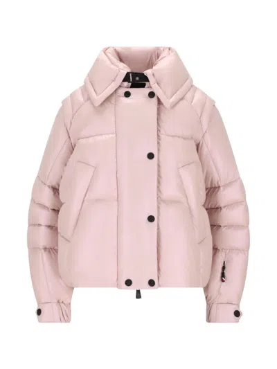 Moncler Jeita Padded Ski Jacket In Pink