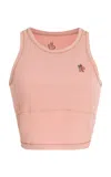 Moncler Sleeveless Round Neck Top With Contrast Stitching