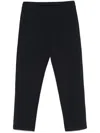 Moncler Elastic Waist Sweatpants In Blue