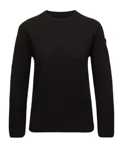 Moncler Jil Sander Wool Sweater In Black