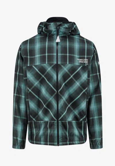 Moncler Jitsuyo Fragment Hooded Jacket In Green