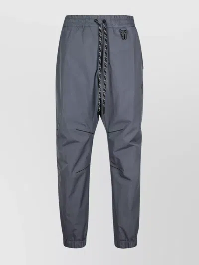 MONCLER JOGGER PANTS IN GREY POLYESTER