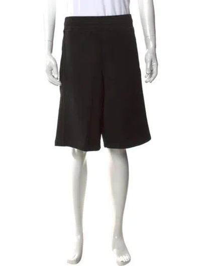 Pre-owned Moncler Jogger Shorts In Black