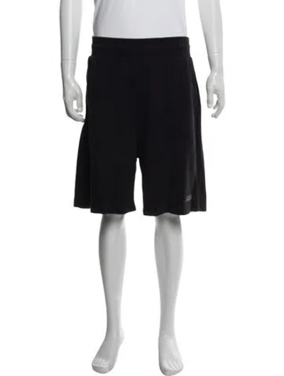 Pre-owned Moncler Jogger Shorts In Black