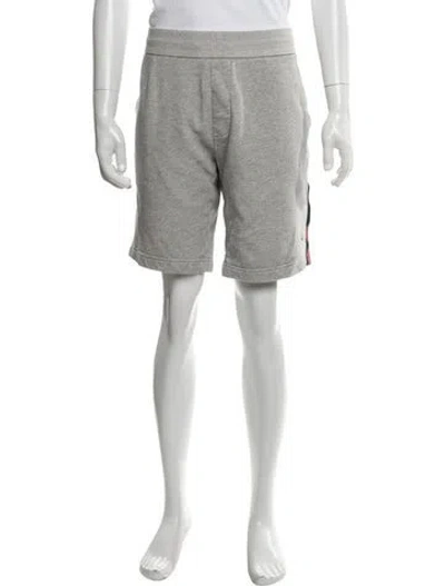 Pre-owned Moncler Jogger Shorts In Gray