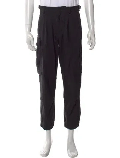 Pre-owned Moncler Joggers In Black