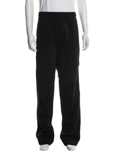 Pre-owned Moncler Joggers In Black