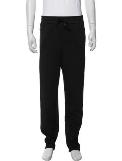 Pre-owned Moncler Joggers In Black