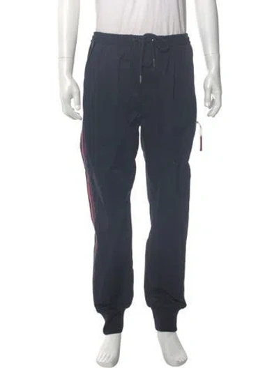 Pre-owned Moncler Joggers In Blue