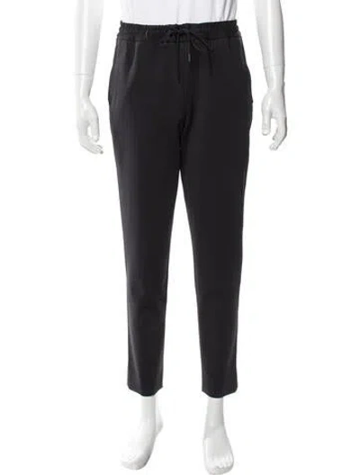 Pre-owned Moncler Joggers In Blue