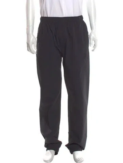 Pre-owned Moncler Joggers In Gray