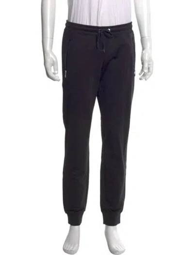 Pre-owned Moncler Joggers In Gray