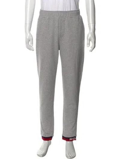 Pre-owned Moncler Joggers In Grey