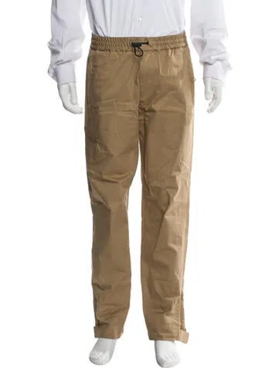 Pre-owned Moncler Joggers In Neutral