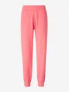 Moncler Joggers Sweat Cotton In Pink