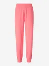Moncler Joggers Sweat Cotton In Pink