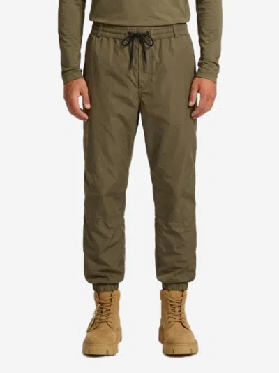 Moncler Joggers Verde Oliva In Green